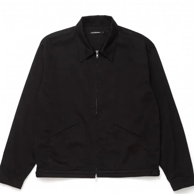 해칭룸 플레인 블루종 자켓