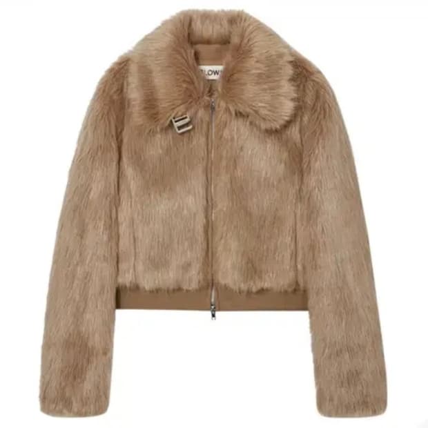 글로니 리반 퍼자켓 카멜