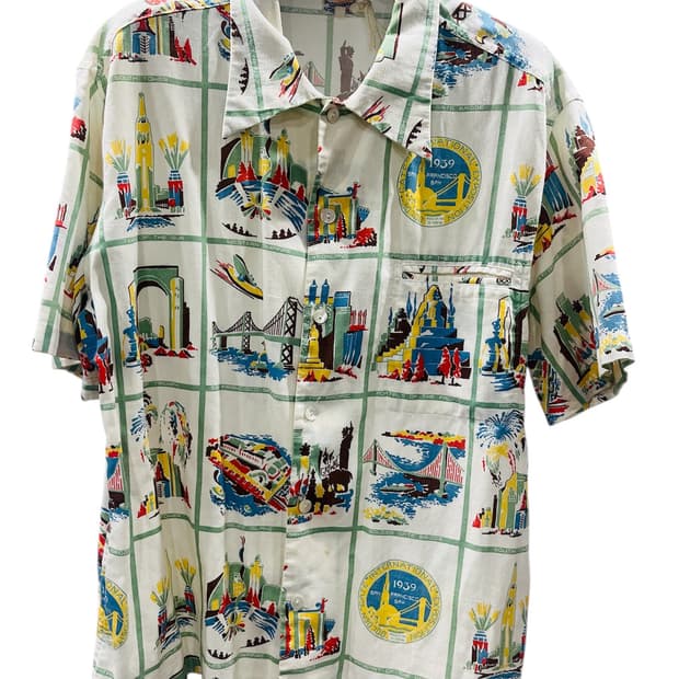 [S] 1930s 리바이스 빈티지 클로딩 X 게이웨이 수베니어 셔츠