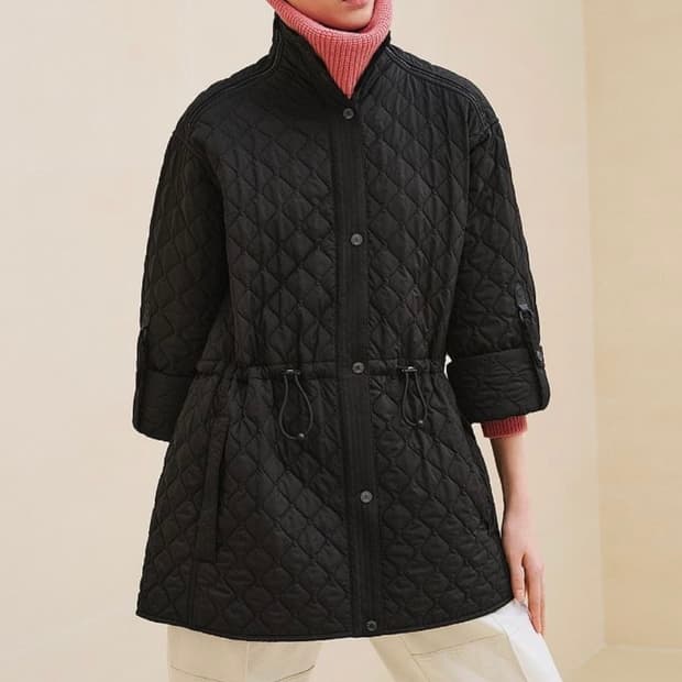 에르메스 퀼팅 패딩 코트