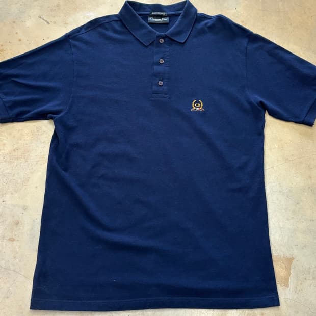 🫶🏻 Christian Dior Navy 카라 반팔티 🫶🏻