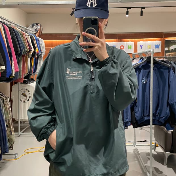 빈티지 아노락 바람막이 자켓