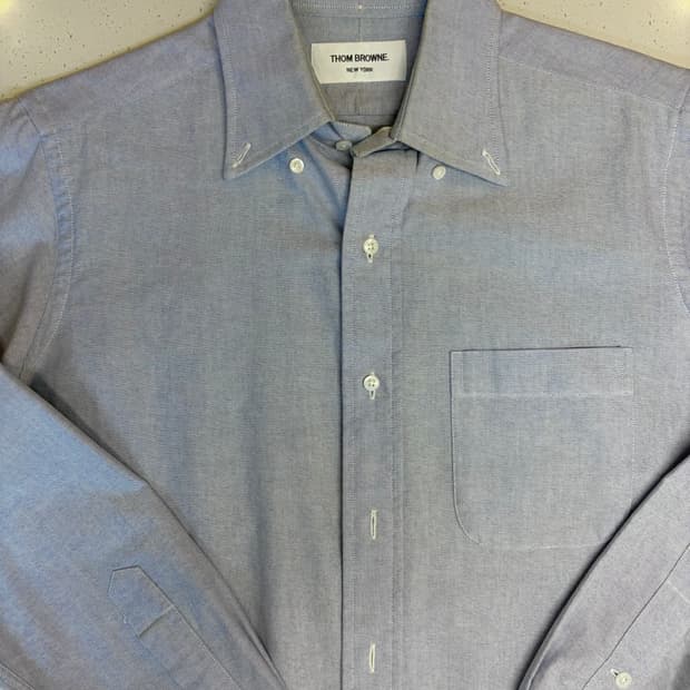톰브라운 아카이브 블루 셔츠 [size 2]