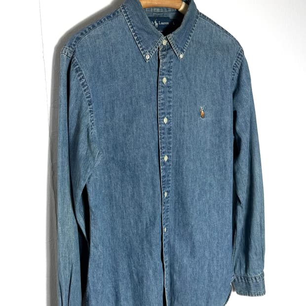 폴로랄프로렌 폴로 폴로셔츠 샴브레이셔츠 데님셔츠 청셔츠