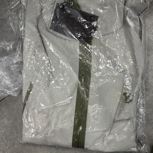 3 산산기어 지퍼 메쉬 자켓 그레이 미개봉 새제품 판매