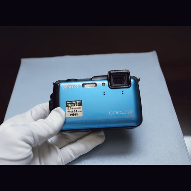 레어<준민트급>니콘 aw120 (aw100) (aw110) 빈티지 디카