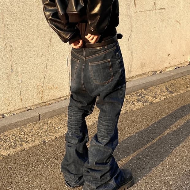 언더마이카 인디고 플레어팬츠