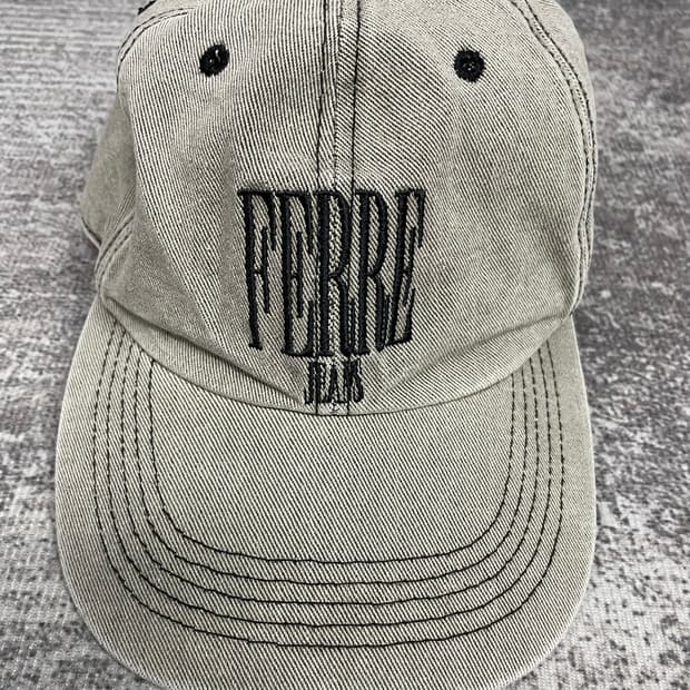 90s vintage FERRE JEANS cap