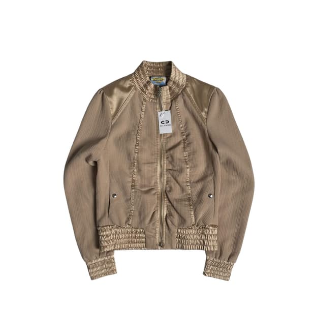 Egoist 플리츠 집업 자켓