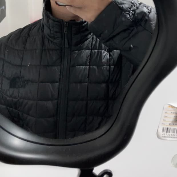 노스페이스 써모볼 경량패딩