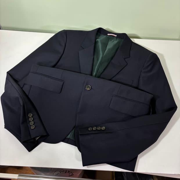 M 커스텀멜로우 다크네이비 블레이저