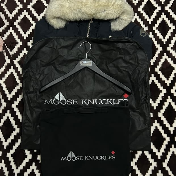 무스너클 발리스틱 봄버 자켓 패딩 18FW