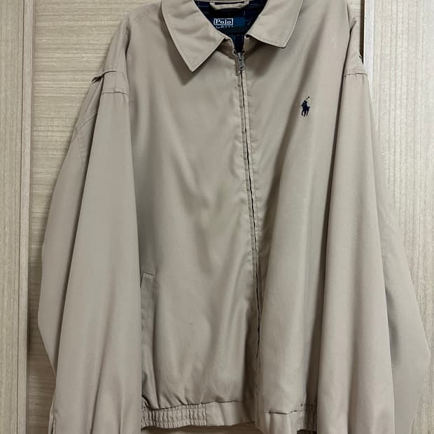 빈티지 폴로 스윙탑 블루종 자켓 XL