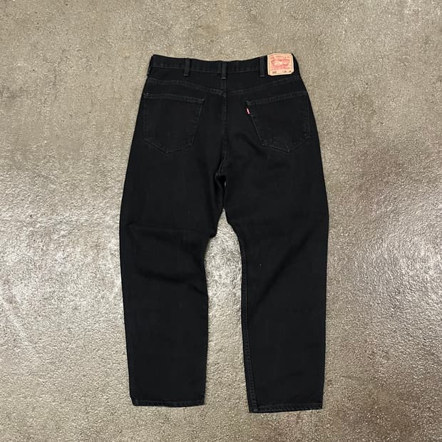 리바이스550 블랙진 (36“)