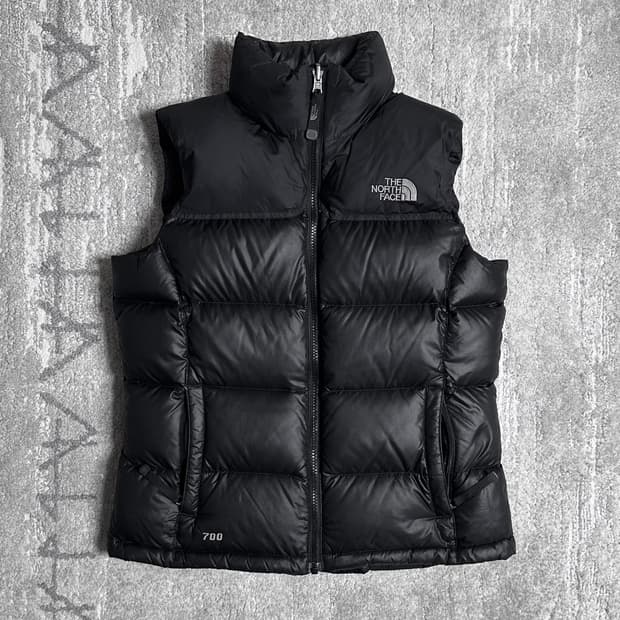 노스페이스 700 우먼 눕시 구스다운 패딩 조끼