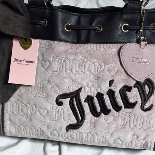 쥬시꾸뛰르 빅 숄더백