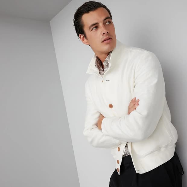 새상품) 브루넬로 쿠치넬리 24 F/w 봄버 자켓