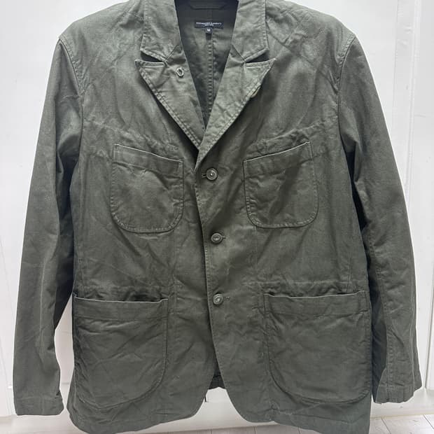 택포)엔지니어드가먼츠 베드포드자켓 올리브코튼브러시드HB M사이즈