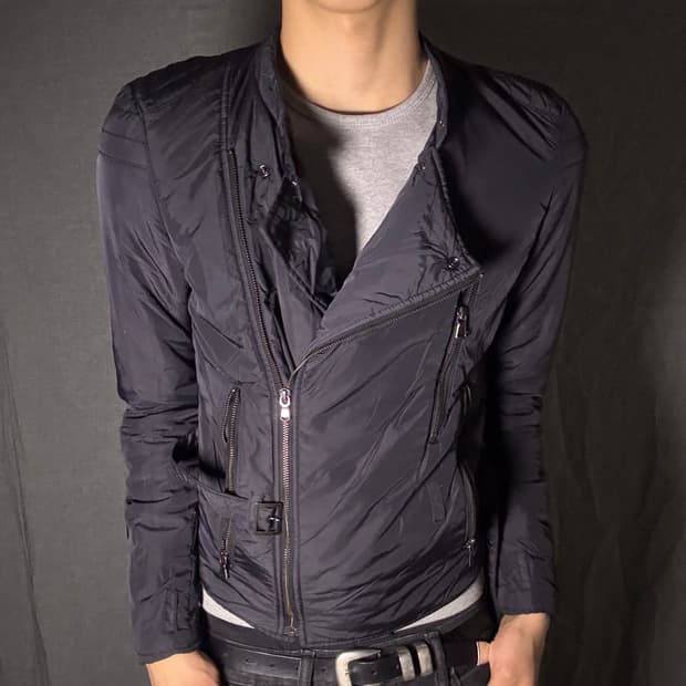 DIESEL rider nylon jacket