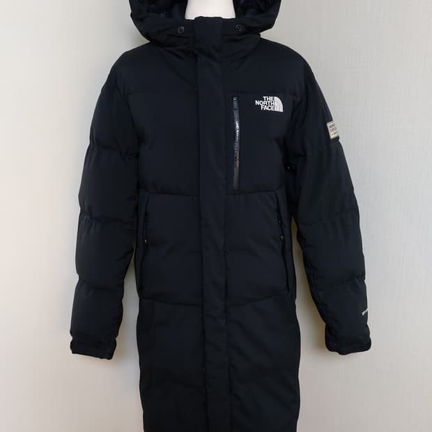 노스페이스 키즈 다운힐 다운 롱패딩(160)
