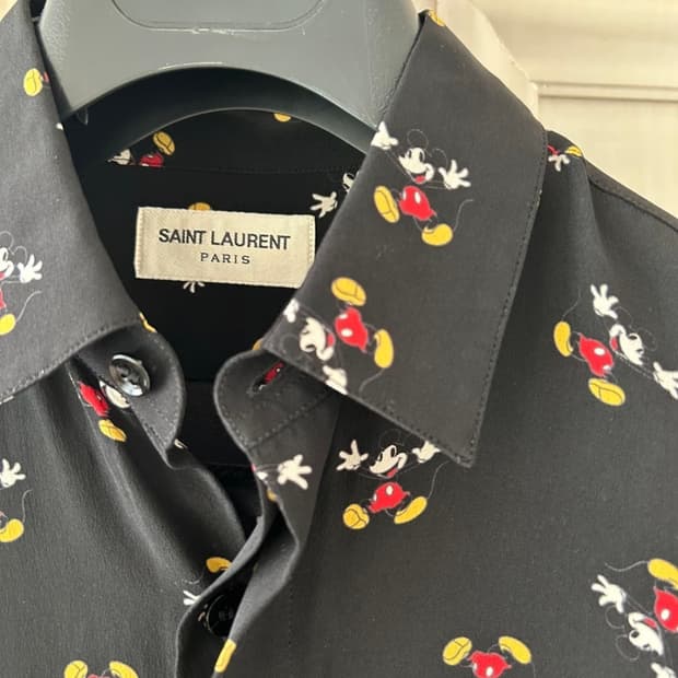 2018 생로랑 미키마우스 셔츠 38