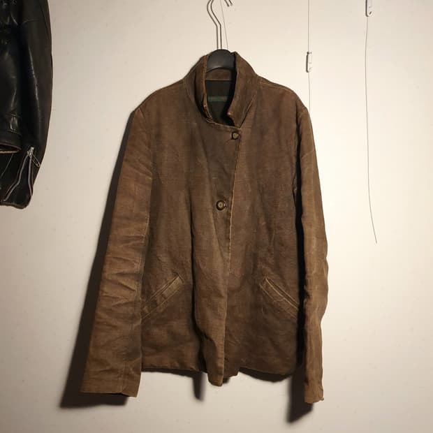 Casey vidalenc 100linen 2button jakcet
