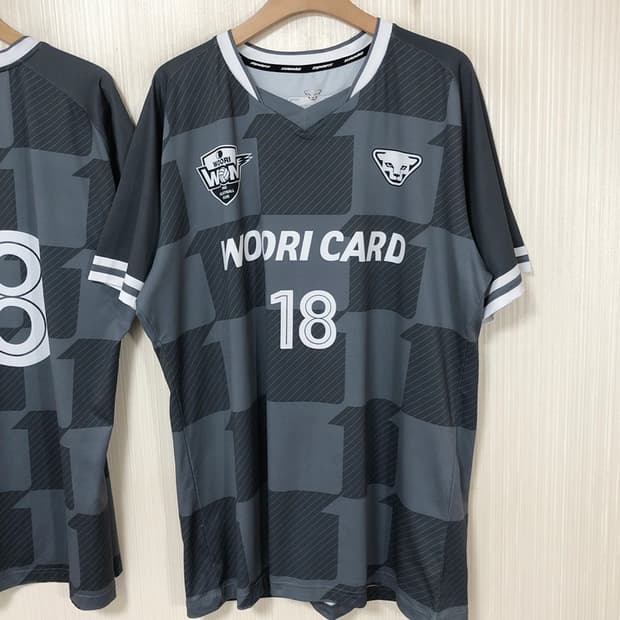 V-리그 다이나핏 서울 우리카드 우리WON 선수실착 유니폼 115 #18