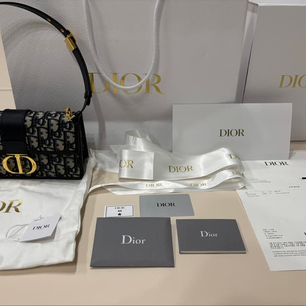 디올 30Montaigne East-west 체인 백