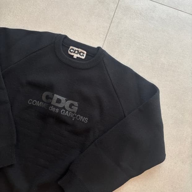 [XXL] CDG 라운드넥 스쿨 풀오버