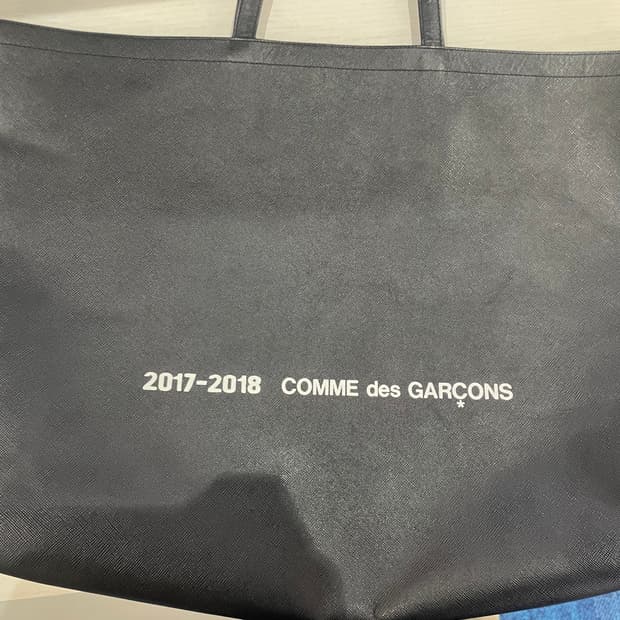 꼼데가르송 레더 토트백 2017-2018