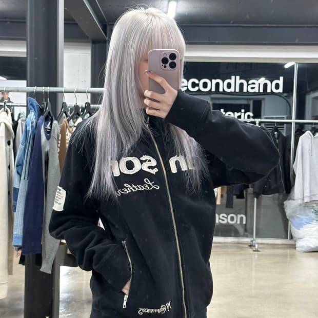 벤슨 블랙 트랙 자켓