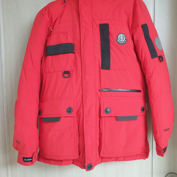 빈폴 구스 패딩 100