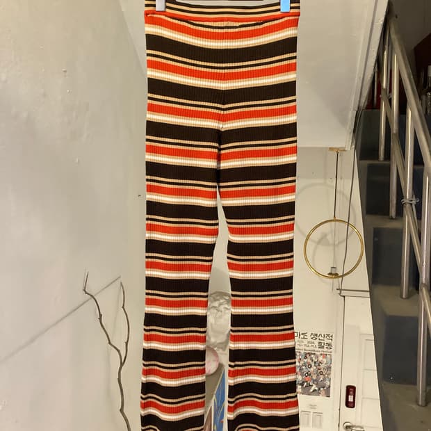 유니클로x마르니 스트라이프 스웨트 팬츠