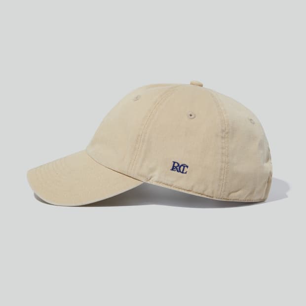 렉토 RC 로고 빈티지 워싱 볼캡 버터 베이지