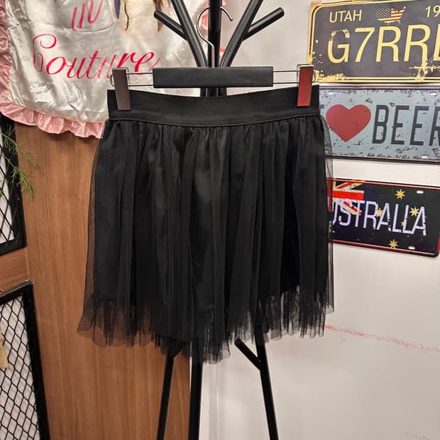 Black Short Tutu Skirt