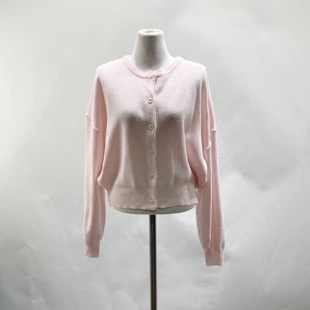 빨주노초 여성가디건 핑크 F