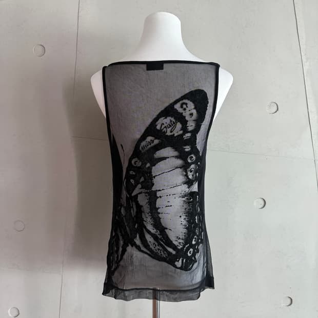 Miss sixty 나비 매쉬 탑