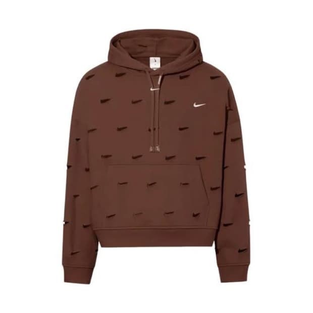 [Asia L, S] 나이키 자크뮈스 스우시 후드 팬츠 셋업 카카오 브라