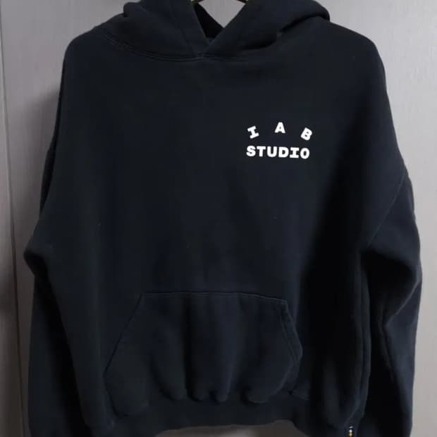 아이앱스튜디오 피치기모 후드티, L