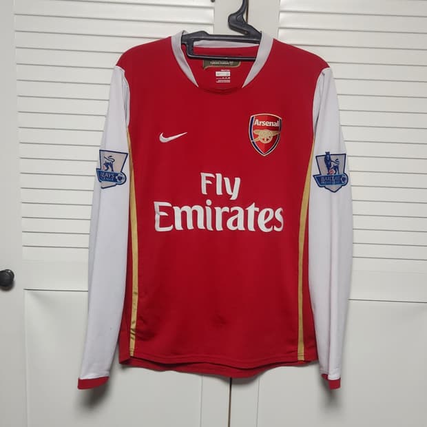 06-08 아스날 홈 긴팔 No.4 파브레가스 나이키 유니폼