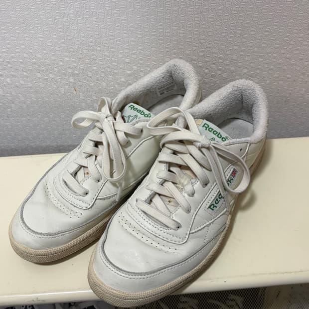 255) 리복 클럽c 아이보리