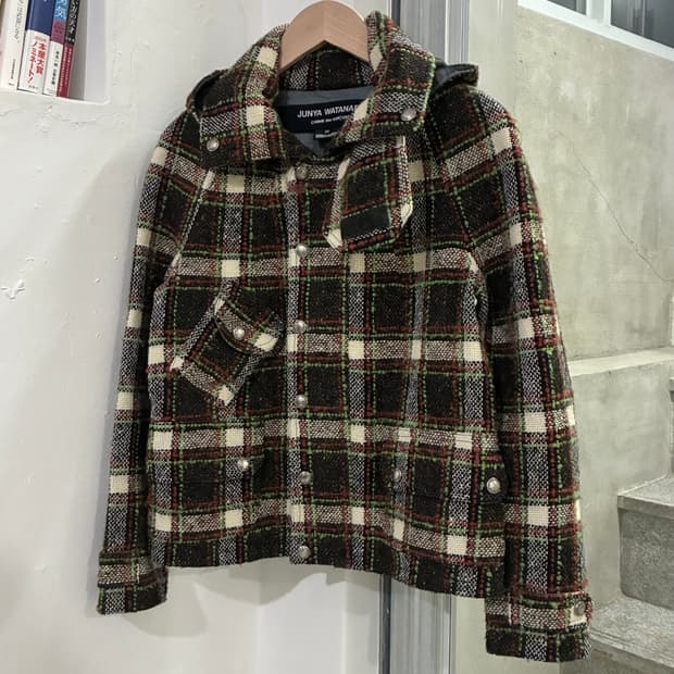 준야 와타나베 윈드스토퍼 후드 자켓