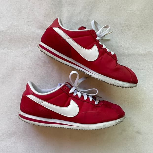 나이키 클래식 코르테즈 흰빨 / 레드 화이트