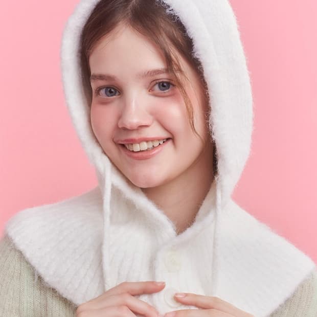 앵브록스 디어 마이 러브 바라클라바 화이트