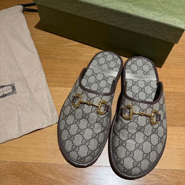 구찌 홀스빗 GG뮬 슬라이드 슬리퍼 270~280