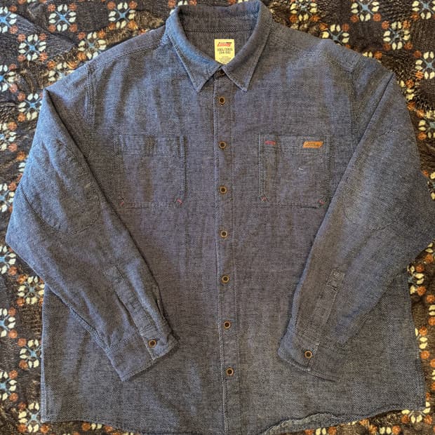 Dickies 엘보 패치 셔츠