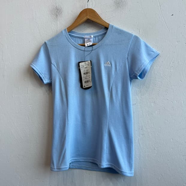 아디다스 재팬 스카이블루 반팔 미사용품