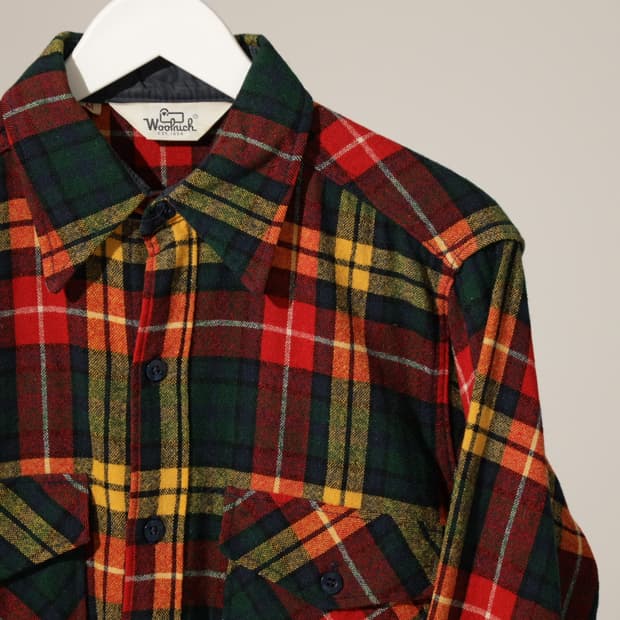 90s 울리치 울 플란넬 셔츠
