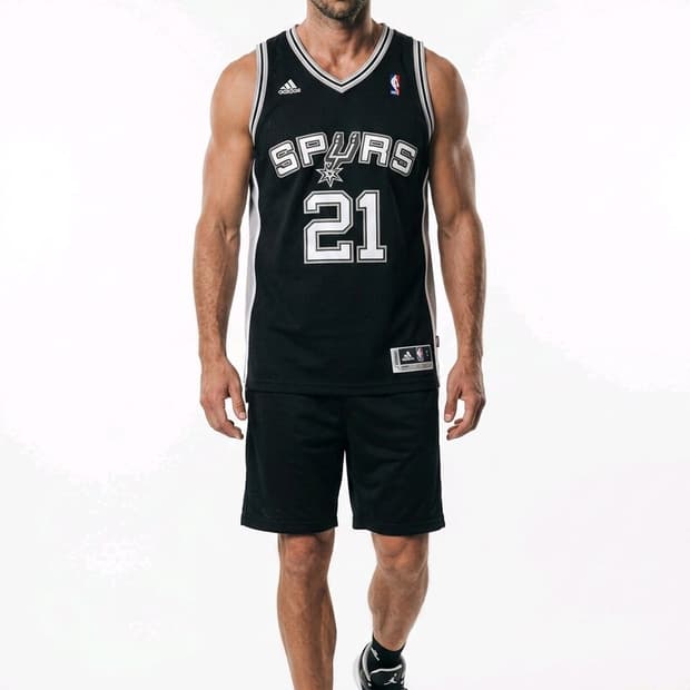 아디다스 NBA 샌안토니오 스퍼스 농구 유니폼 21번