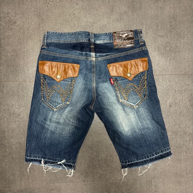 에드윈 XV 웨스턴 데님 반바지